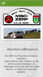 Mobile Screenshot of msc-zerf.de